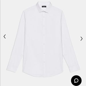 White Theory Dress Shirt 15R